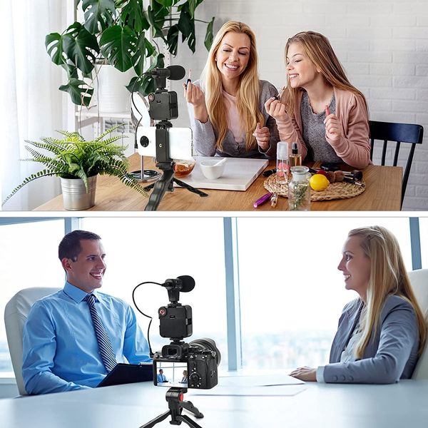 Video Making Vlog Tripod Kit 3 In 1
