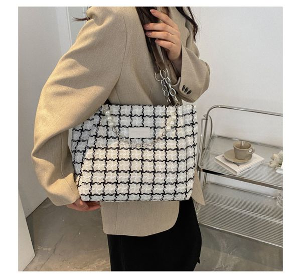 Houndstooth Bag