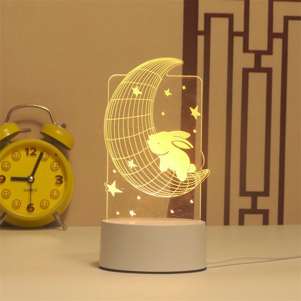 Moon Bunny Lamp - Image 1