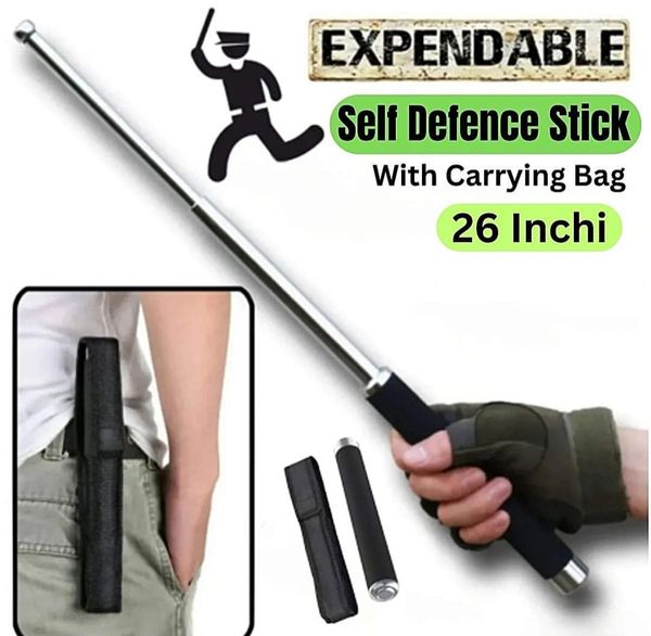 Extendable Self-Defense Stick (26 inch)