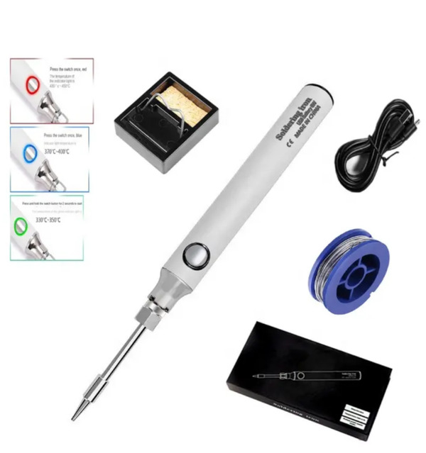 Rechargeable Mini Portable Soldering Iron 5V 8W