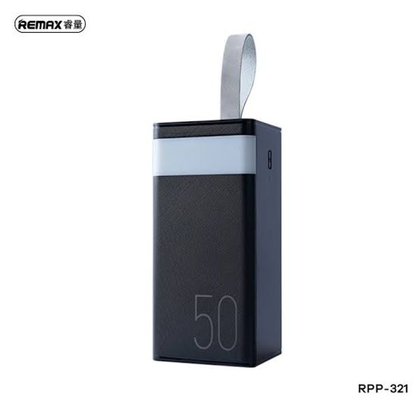 Remax RPP-321 Chinen Series 50000mAh Fast Charging Power Bank-Black Color