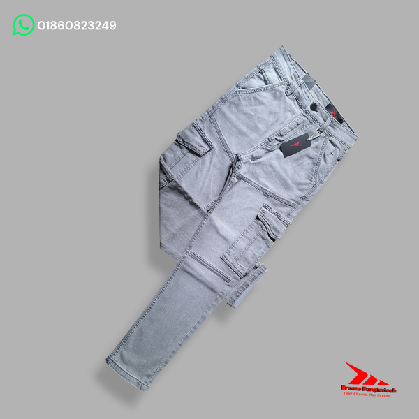 Jeans Cargo (Ash/Gray)
