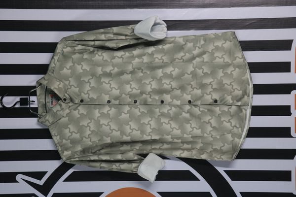 Modern Camouflage Pattern Shirt – Trendy & Stylish