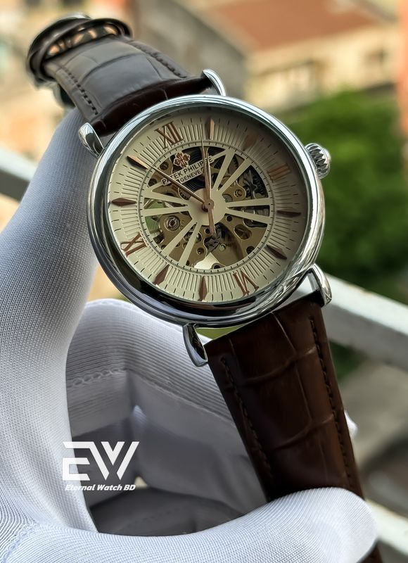 PATEK PHILLIPE AUTOMATIC BROWN BELT
