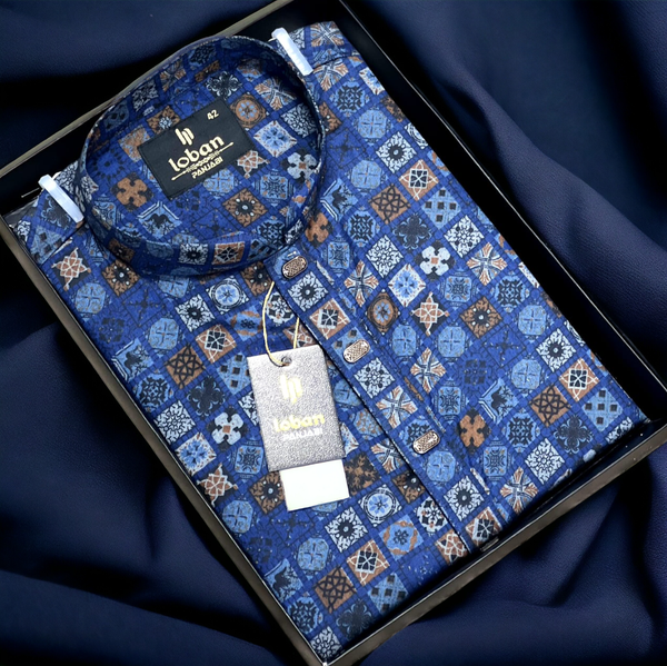 Special Printed Panjabi |119705|Menmart