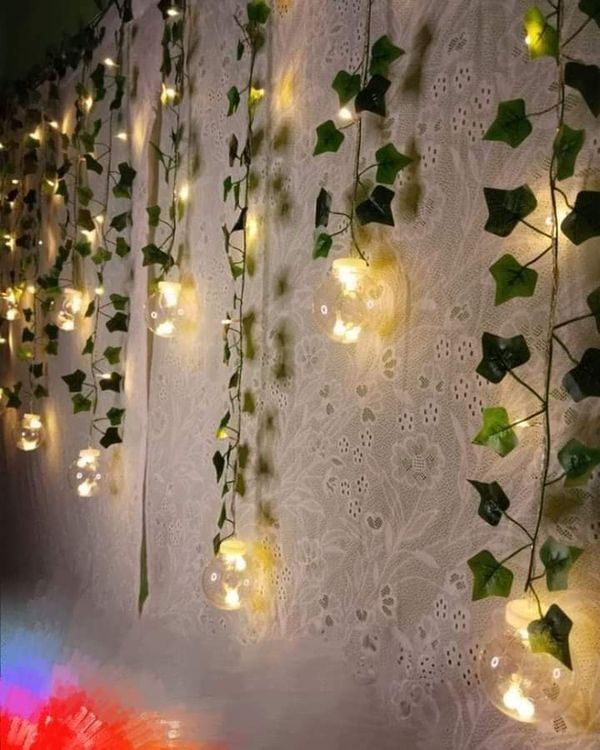 Wish Ball Leaf Curtain Light