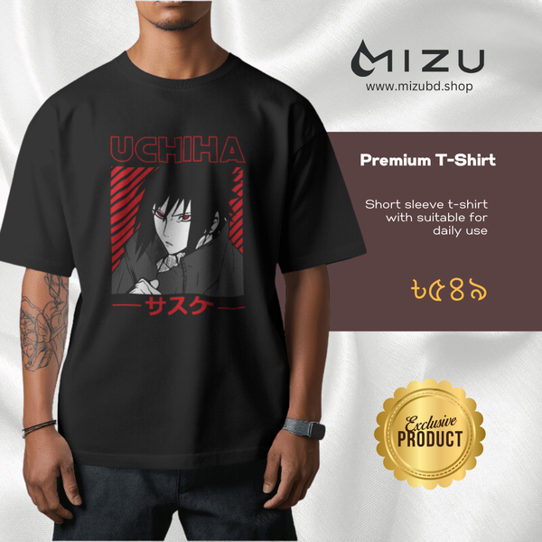 Naruto- Sasuke Uchiha premium t-shirt