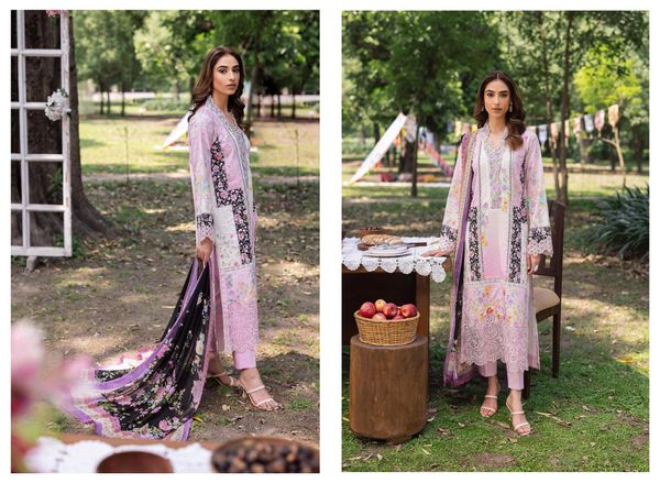 RAJBARI SCHIFFLI PRINTKARI D-01 - Image 1