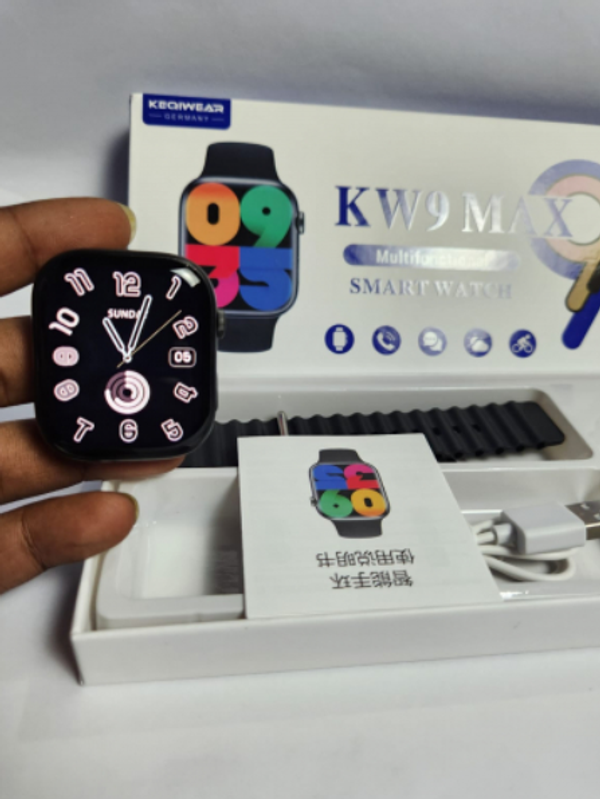 KW9 Max Multifunctional Smart Watch
