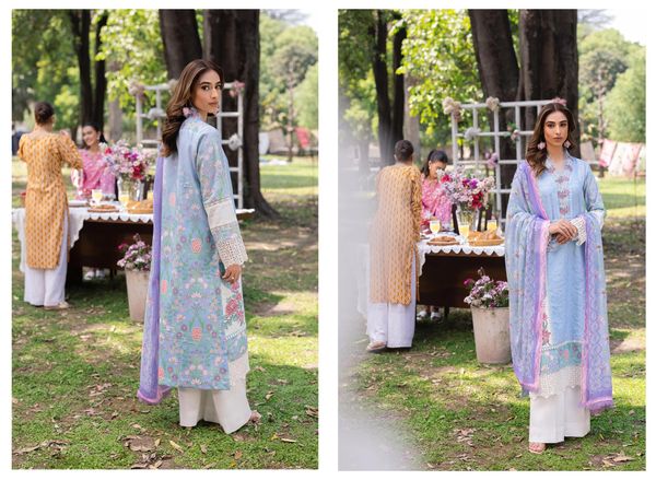 RAJBARI SCHIFFLI PRINTKARI D-04 - Image 1