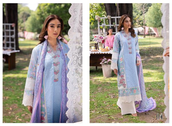 RAJBARI SCHIFFLI PRINTKARI D-04 - Image 2