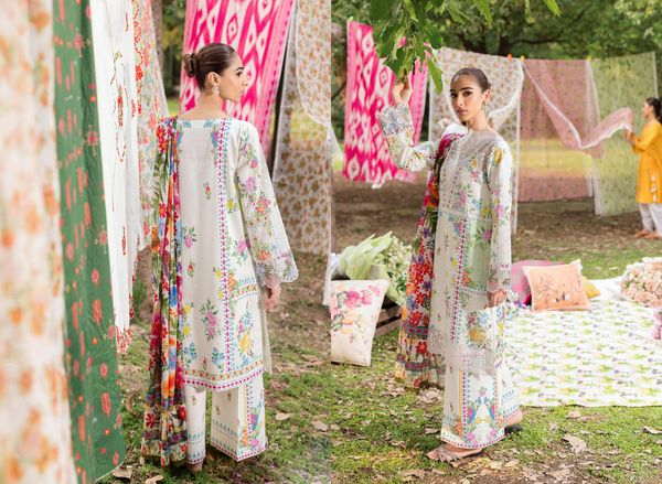 RAJBARI SCHIFFLI PRINTKARI D-08 - Image 2