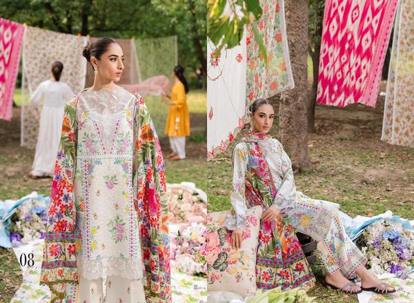 RAJBARI SCHIFFLI PRINTKARI D-08 - Image 3