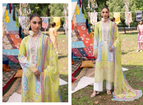 RAJBARI SCHIFFLI PRINTKARI D-09 - Image 1