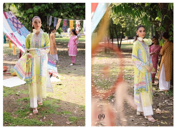 RAJBARI SCHIFFLI PRINTKARI D-09 - Image 3