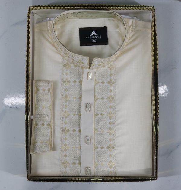 Embroidered Cotton Elegance