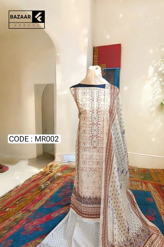 Lawn Three piece | Unstitched