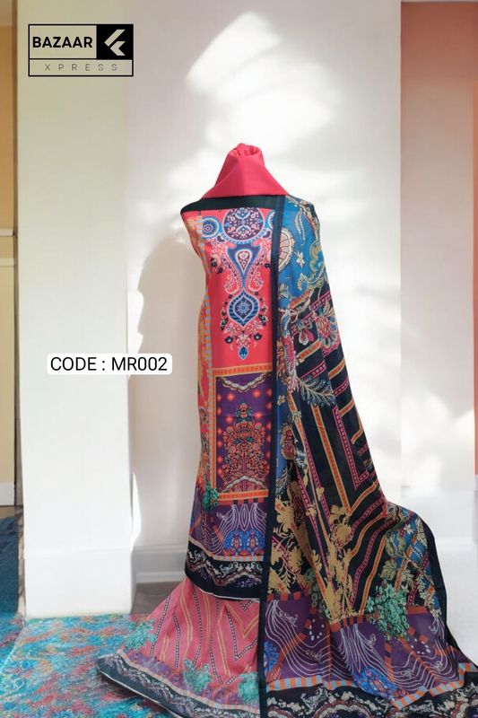 ZamZam Lawn Three piece | Unstitched
