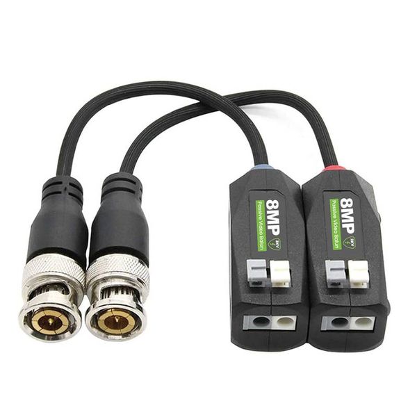Nexakey Video Balun 8MP – Crystal-Clear Signal for HD Surveillance!