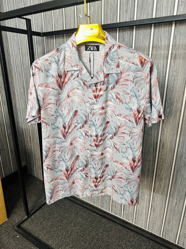 CUBAN SHORT SLEEVE SHIRT (Lilen)