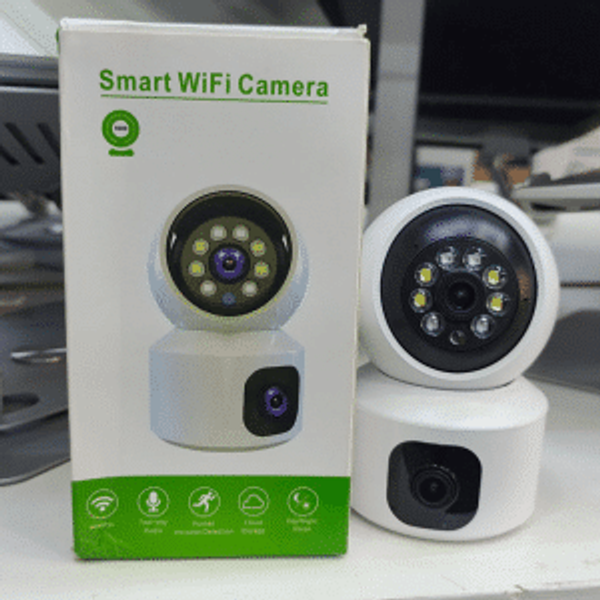 Dual Lens V380 Pro 4MP WiFi & 4G SIM Supported IP Camera | 1080P HD, Auto Tracking, Night Vision