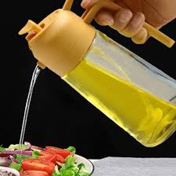 Sprayable And Pourabse Oil Bottle