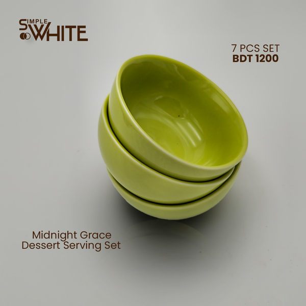 Midnight Grace Desert Serving Set