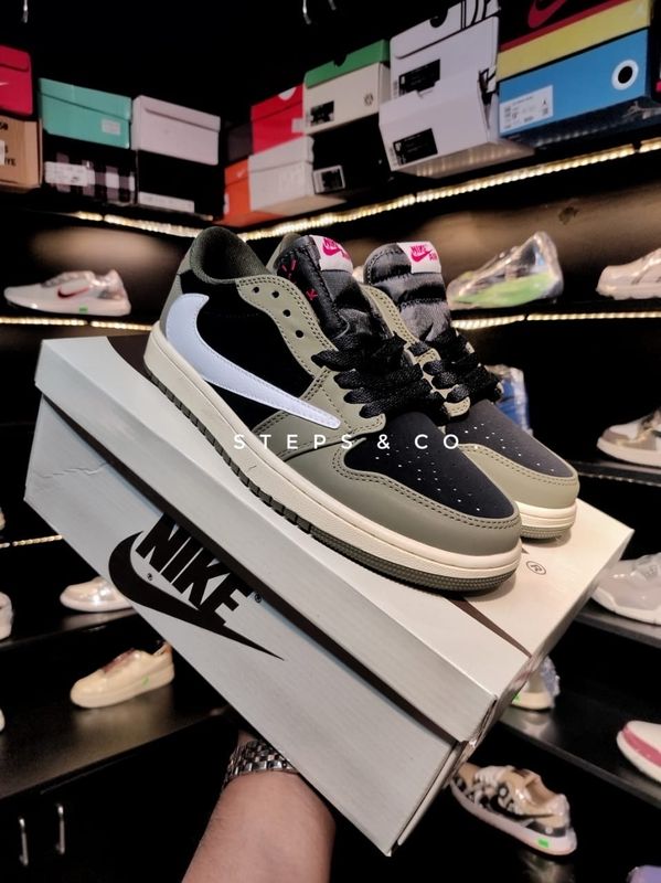 Air Jordan Low 1 Travis Scott Olive 1:1