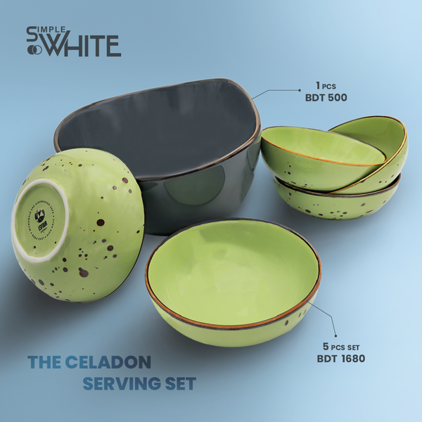 Celadon Serving Set