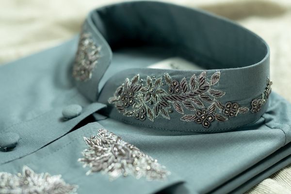 STORM CYAN GREY X ZARDOSI - Image 2