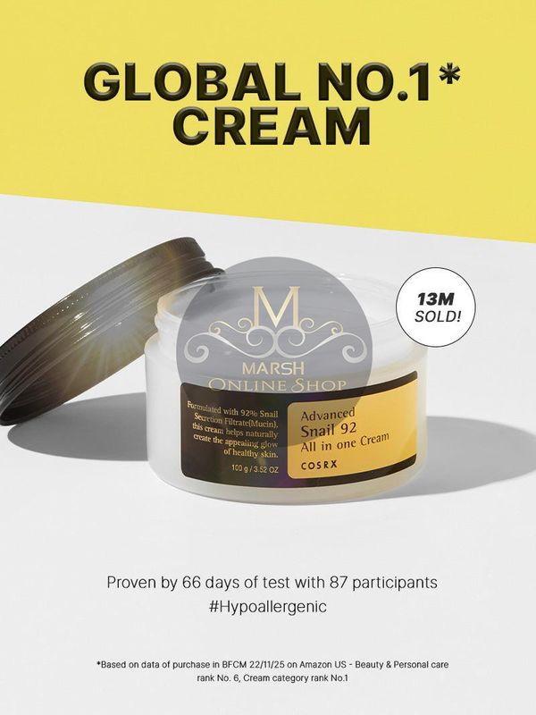 👉🔰Cosrx Advanced Snail 92 All in One Cream (100g) - Image 3