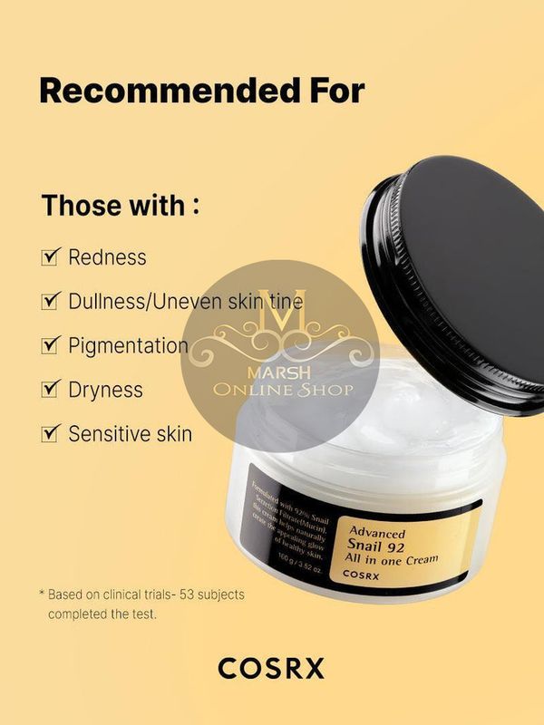 👉🔰Cosrx Advanced Snail 92 All in One Cream (100g) - Image 6