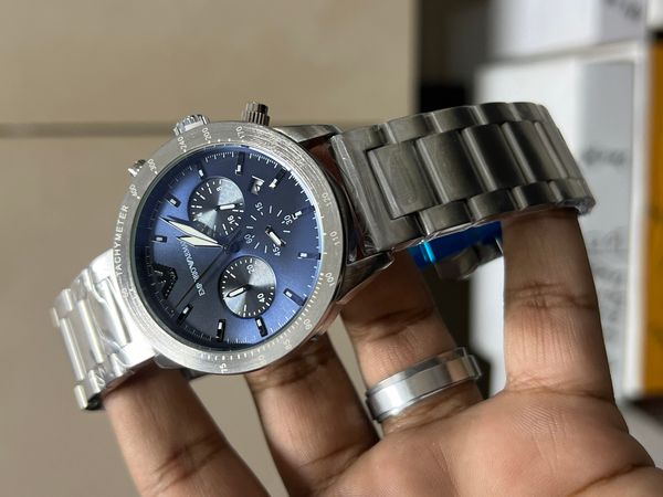 ARMANI CH MATT SILVER BLUE GREY
