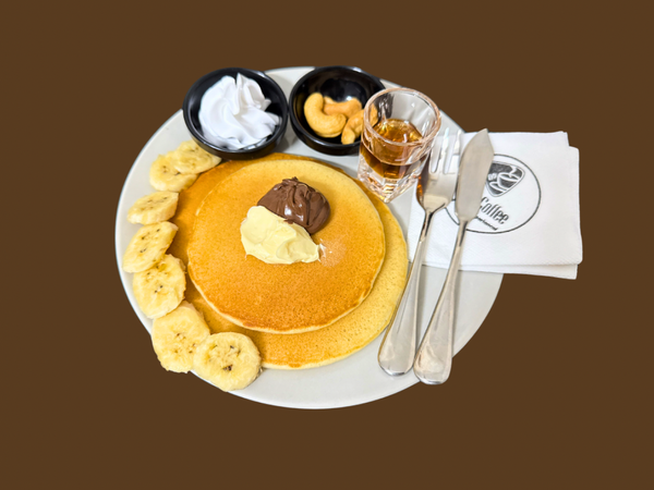 Nutella-Banana pancakes