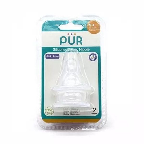 Pur Baby Standard Slow Flow Nipple S (0 M+)