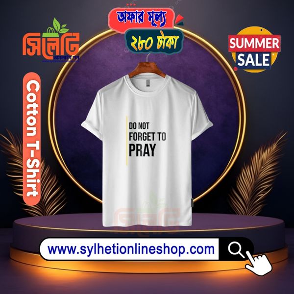 Cotton T-shirt For Men's