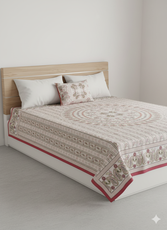 Snigdha Pata Betshet ( স্নিগ্ধ পাতা বেডশিট ) -20