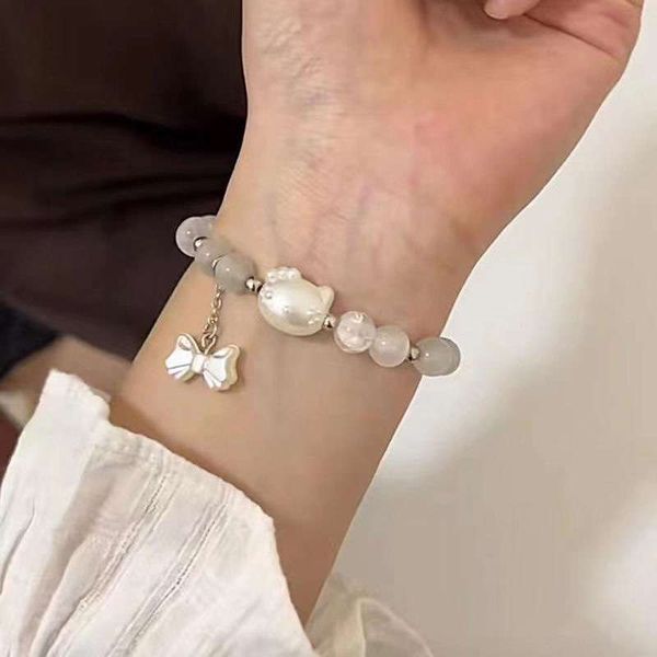 Beautiful Hello kitty & Bow Bracelet