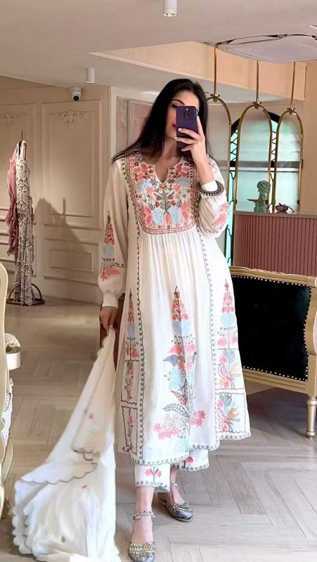 Indian Georgette Three piece Suit