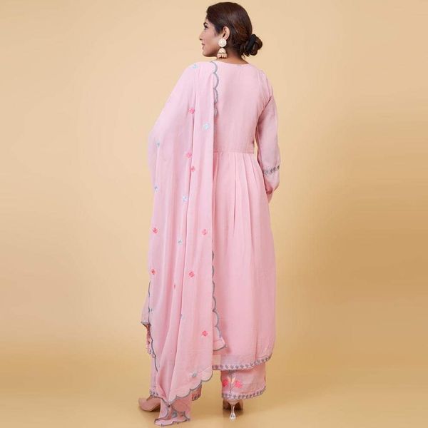 Indian Georgette Three piece Suit