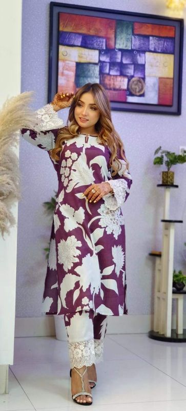 Cotton Two Piece Set - Image 2