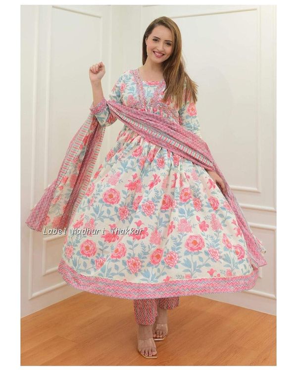 Aleya Cut Three Piece Set