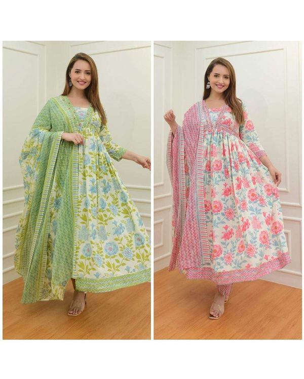 Aleya Cut Three Piece Set - Image 2