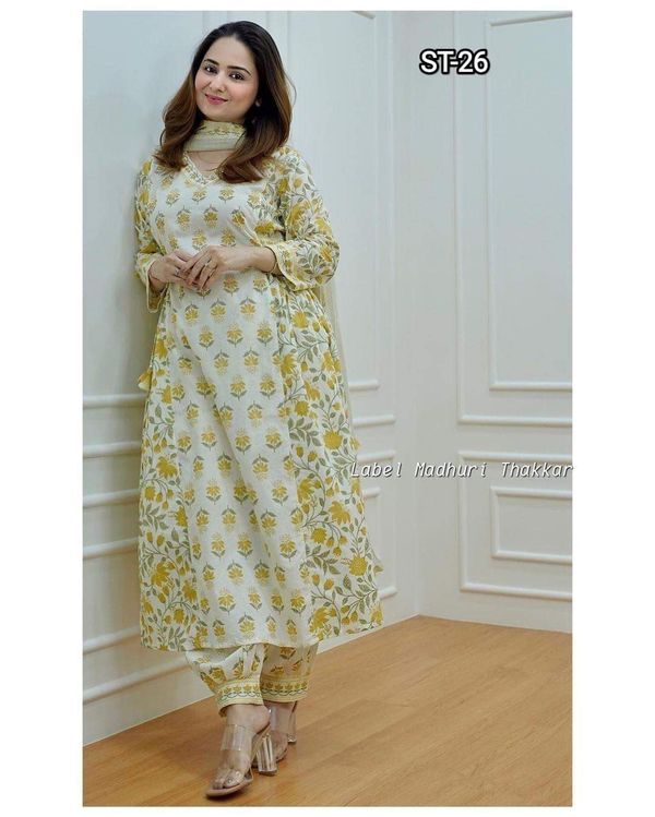 Afgan Suit Three Piece set