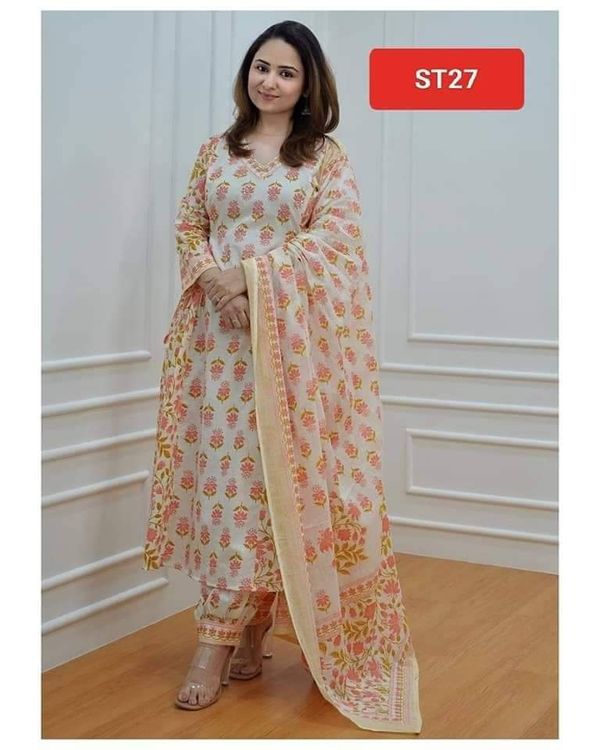 Afgan Suit Three Piece set