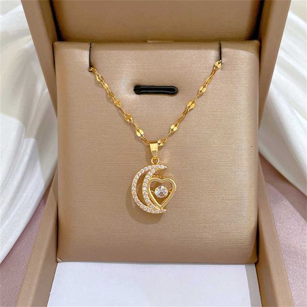 Moon love Pendant