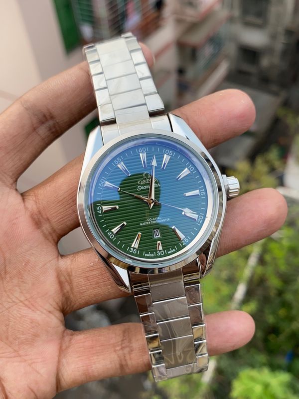 Omega seamaster (green dial)