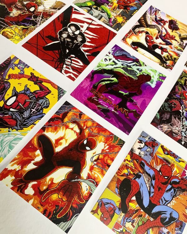 Spiderman Wallcards Set