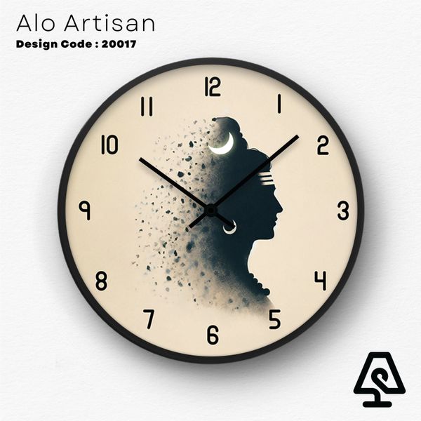 Shiv Theme Wall Clock